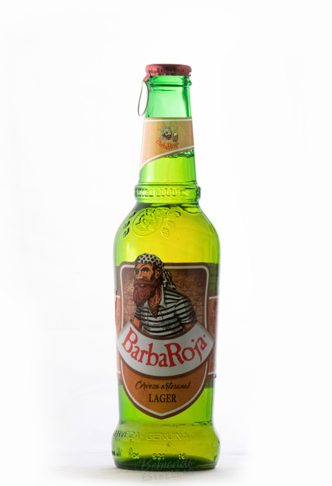 Pack X 6 Cervezas Barba Roja Rubia Lager 330 Ml