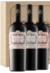 Estuche Rutini x 3 vinos Cabernet-Malbec/Cabernet-Merlot/Cabernet Syrah