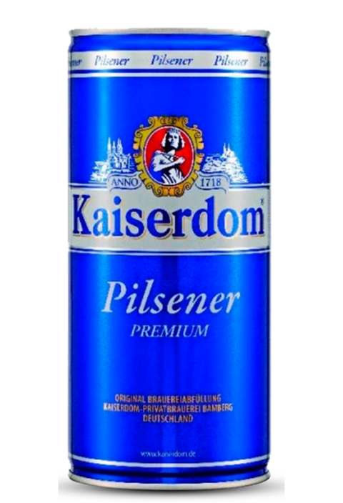 Cerveza Kaiserdom Lata 1l Pilsener