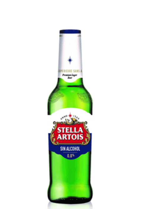 Pack x 6 Cervezas Stella Artois Porron 330 ml SIN ALCOHOL