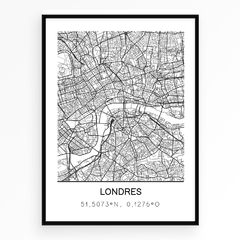 Mapa Londres