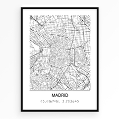 Mapa Madrid