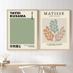 Match Yayoi Matisse leaves
