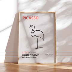 Picasso Line Flamingo