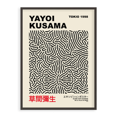 Yayoi Kusama #1 - Negro