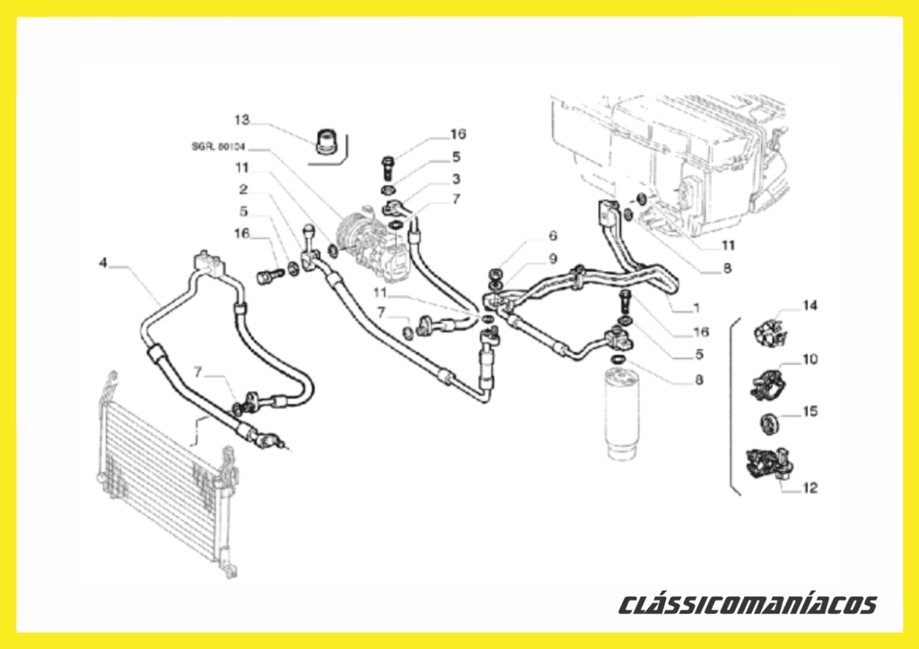 Catálogo Peças Fiat Marea Weekend Hlx 2.4 20v 2001 - 2003 – Catalogoeservico