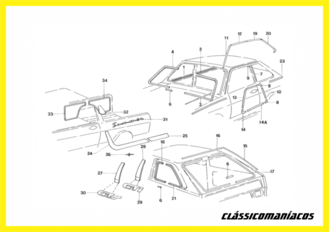 Catálogo Peças Fiat Marea Weekend Hlx 2.4 20v 2001 - 2003 – Catalogoeservico