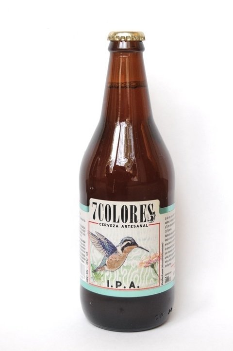 IPA - 7 Colores - Cerveza Artesanal - 500 ml.