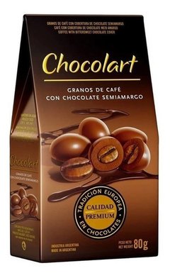 Café con Chocolate Semi Amargo - Chocolart- 80 gr.