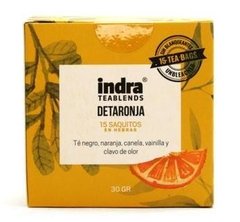 Té Detaronja - Indra - 15 saquitos.