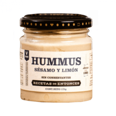Hummus de Sésamo y Limón - Recetas de Entonces - 230 gr.