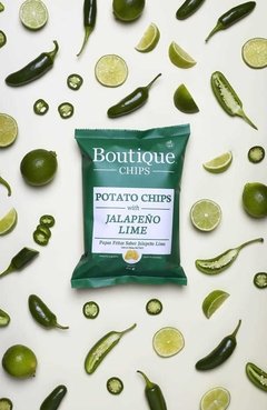 Jalapeño Lime - Boutique Chips - 65 gr.