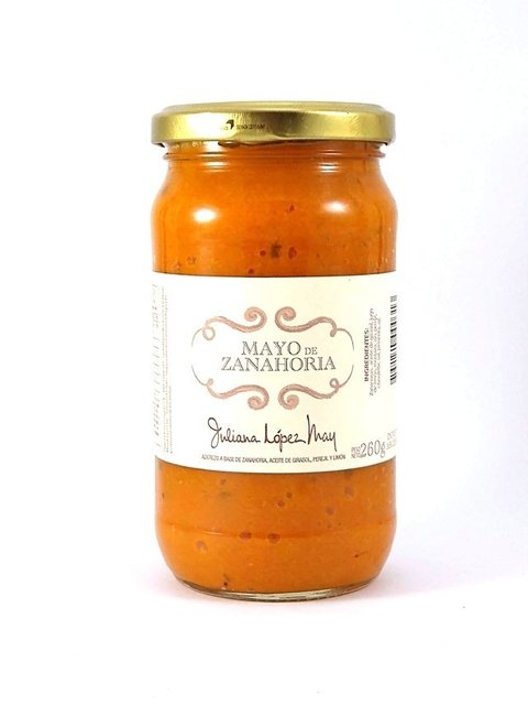 Mayonesa de Zanahoria - Juliana Lopez May - 260 gr.