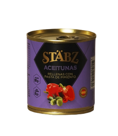 Aceitunas Rellenas con Pimiento Suave - Stabz- 200 gr.