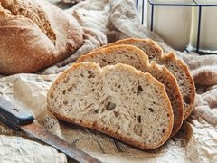 Pan de Campo Masa Madre 100% Integral - 500 gr.