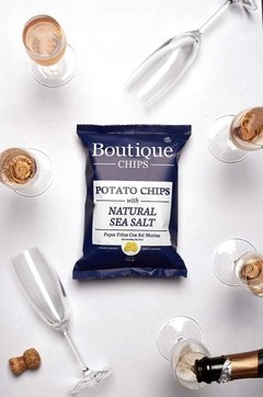 Natural Sea Salt - Boutique Chips - 65 gr.