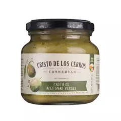 Pastas de Aceitunas Verdes- Cristo de Los Cerros - 220 gr.