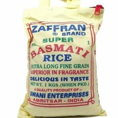 Arroz Basmati - Zaffran - 1 kg.