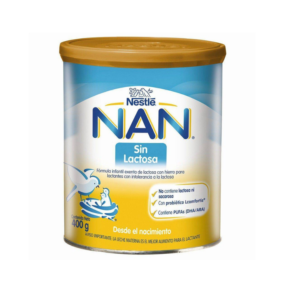 Nestle – Leche De Fórmula En Polvo Nan Comfort En Lata De 400g