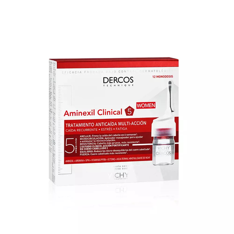 VICHY DERCOS AMINEXIL CLINICAL 5 Mujer x12