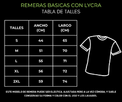 Remera Mateo - Basica con lycra - comprar online