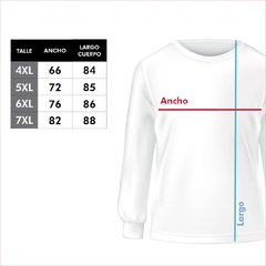 Remera Manga Larga Blanca - comprar online