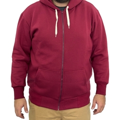 Campera Canguro De Frisa Bordo