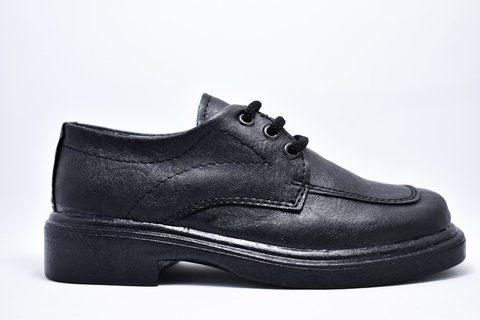 Zapatos Calfas Colegial Vestir c/Cordon Negro