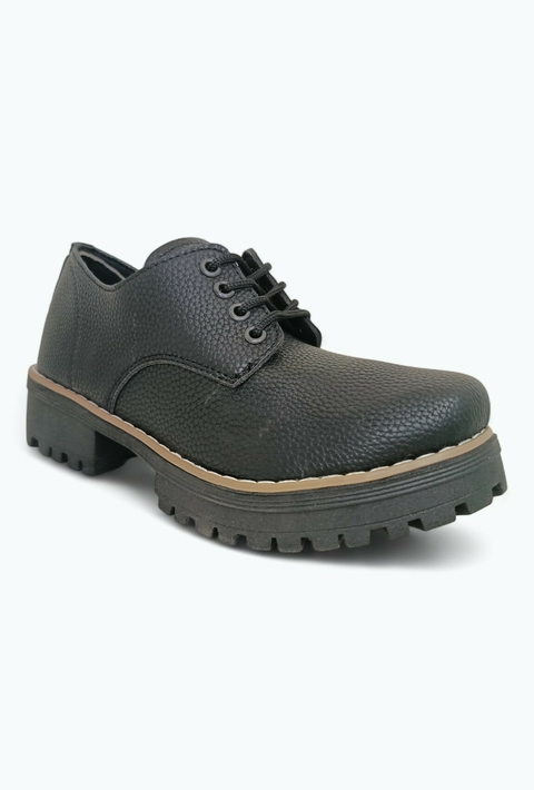 Zapatos Antonia c/Cordón alto Negro