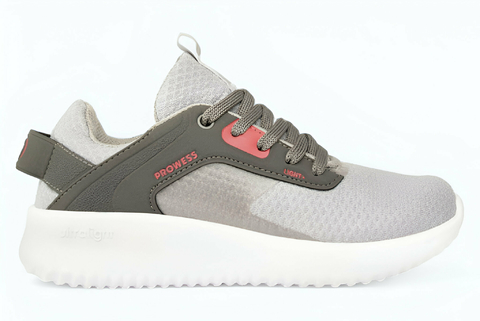 Zapatilla Prowess dama ultra light Gris coral