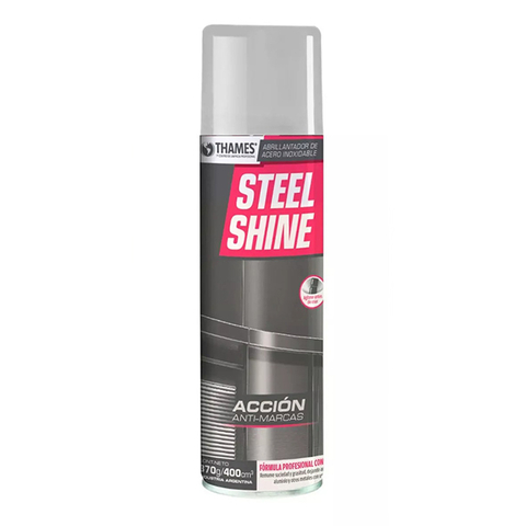 ABRILLANTADOR STEEL SHINE AEROSOL 390 CC