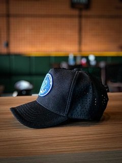 BONÉ TRUCKER BRASÃO ALL BLACK - comprar online