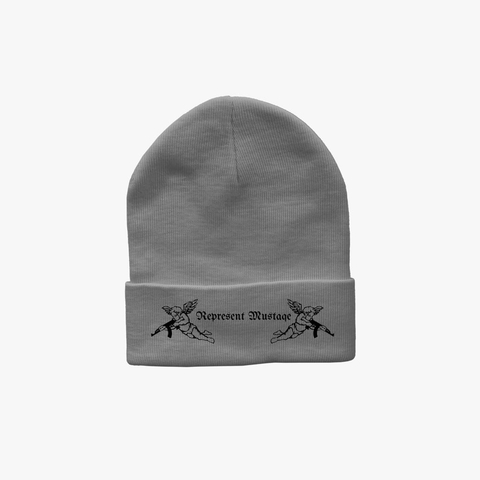 Gorro de lana BABY CUPIDO - Gris