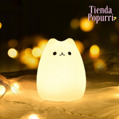 Kitty Lamp | Velador de silicona - Tienda Popurrí