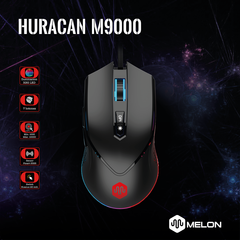 Mouse De Juego Gamer Huracan Melon 10000 Dpi Iluminacion Rgb - comprar online