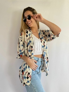 Imagen de Kimono de Fibrana Estampada