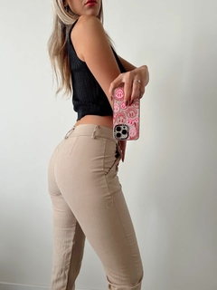 Pantalon Pinzado de Lino en internet