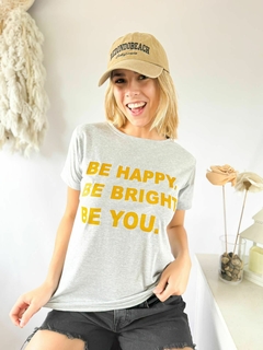 Remera Be Happy - tienda online