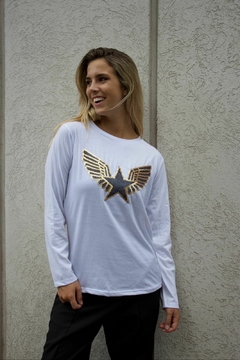 Remera Angels con Lentejuelas en internet