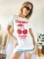 Remera con brillos Cherry