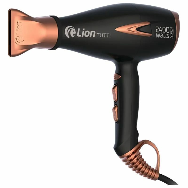 Secador De Cabelo Cabeleireiro E Barbeiro Lion Tutti 2400w Cor Cobre  Voltagem 127v