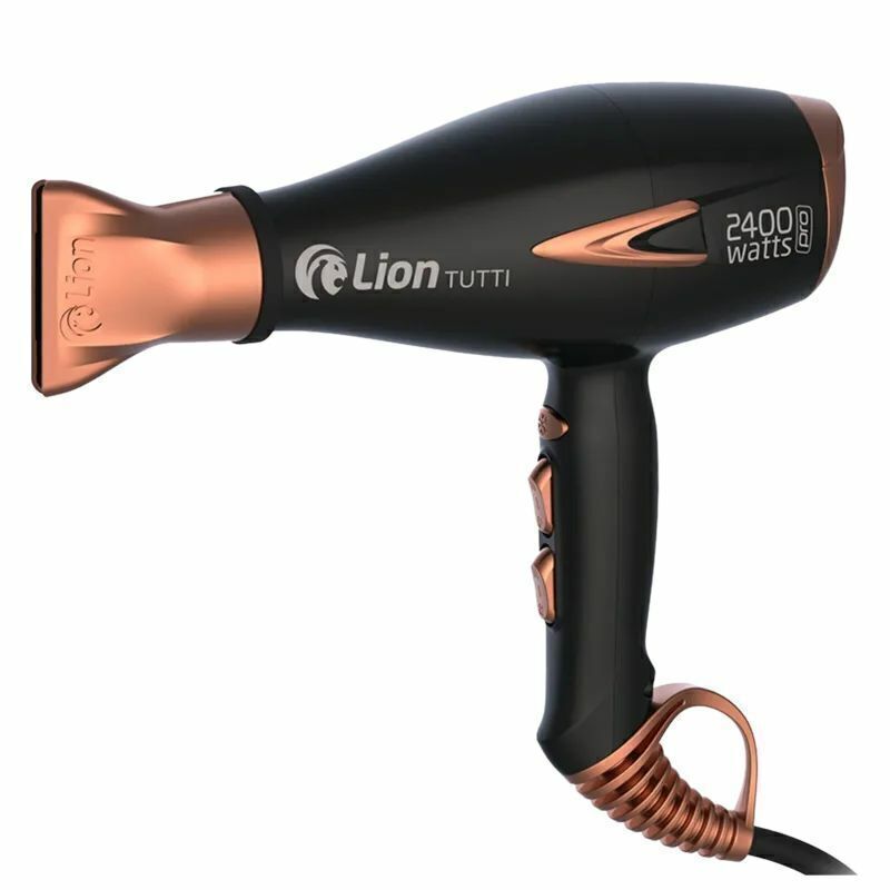 Secador De Cabelo Cabeleireiro E Barbeiro Lion Tutti 2400w Cor Cobre  Voltagem 127v