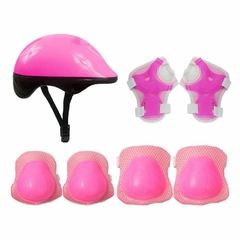 KIT PROTECAO DM RADICAL PLUS INFANTIL ROSA - DM TOYS