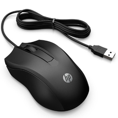 MOUSE USB 100 PRETO - HP - comprar online