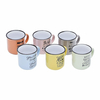 CONJUNTO 6 CANECAS MOTIVE DE CERAMICA COLORIDAS 130ML - BON GOURMET