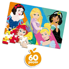 QUEBRA CABECA 60 PECAS PRINCESAS - comprar online