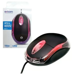 MOUSE OPTICO USB MS-9 - EXBOM - Mei-Mei Papelaria - Sempre Presente com Você