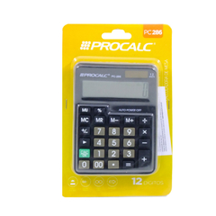 CALCULADORA DE MESA 12 DIGITOS PC286 - PROCALC - comprar online