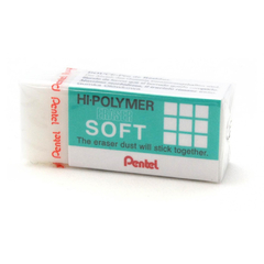 BORRACHA HI-POLYMER SOFT PEQUENA - PENTEL - comprar online