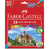 LAPIS 24 CORES SEM KIT - FABER-CASTELL